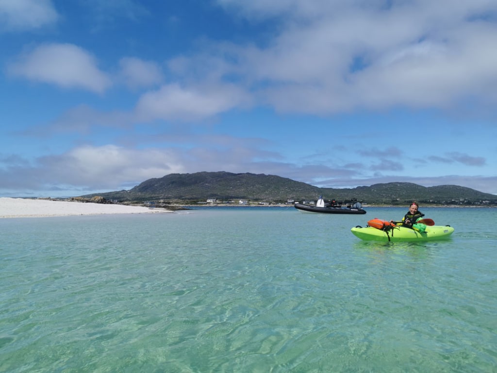 sea kayaking in connemara