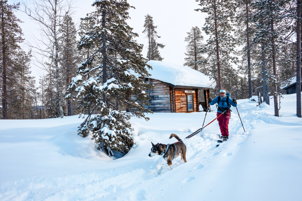 ski-adventure-finland-husky-cabin-lapland